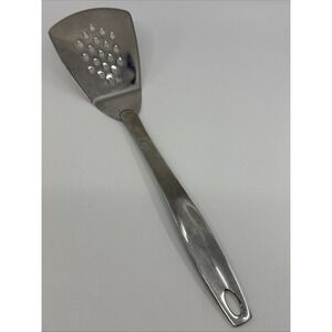 Oneida Slotted Spatula Holes 13" Long Stainless Steel #2 Flipper Utensil